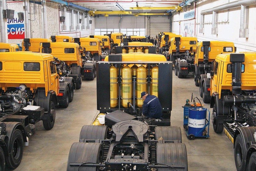 ГБО на КАМАЗ