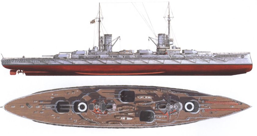 Линкор Германии Кайзер