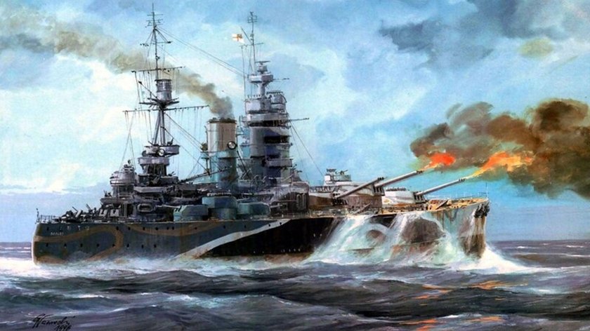 Линкор HMS Rodney