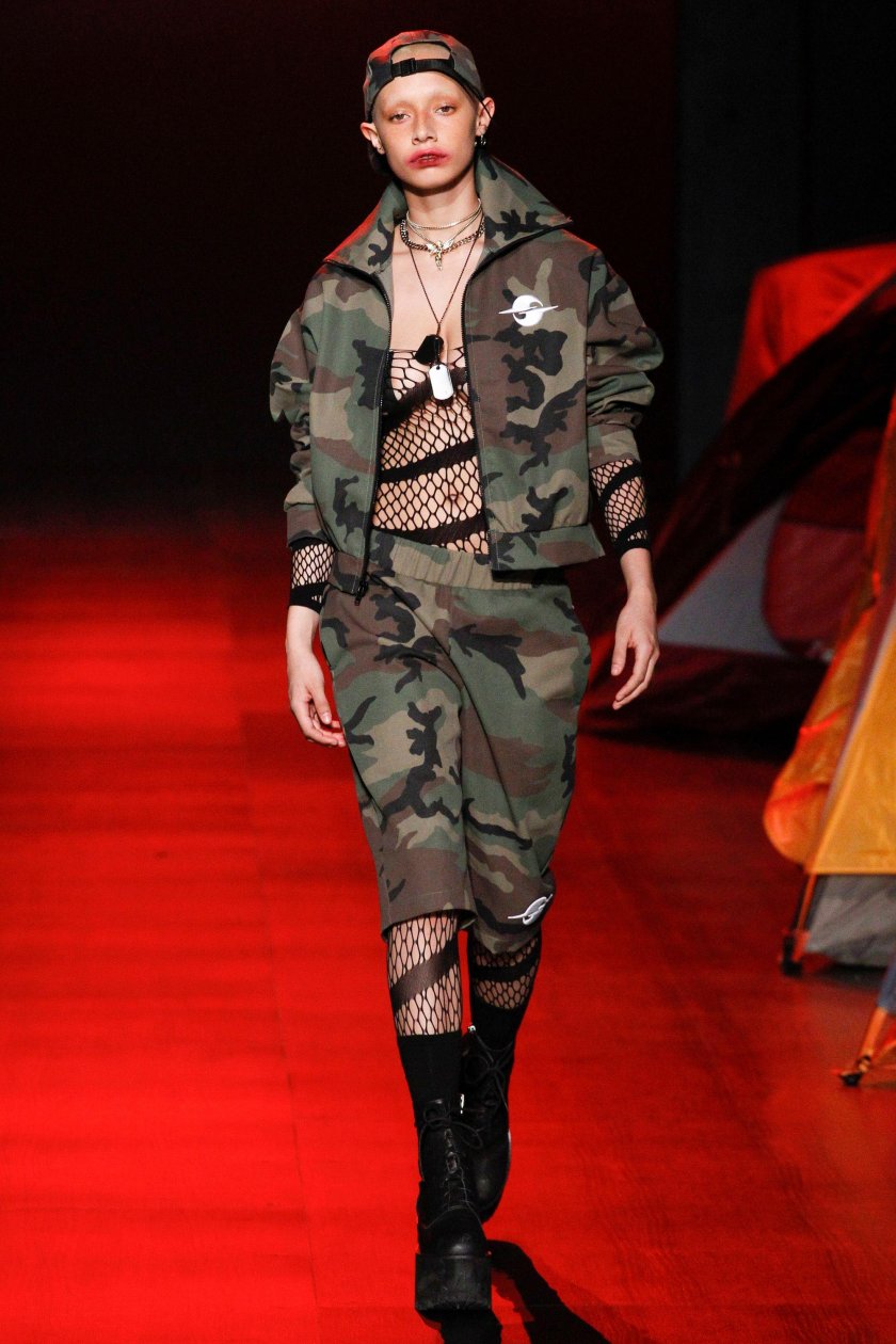 Милитари мода Китая