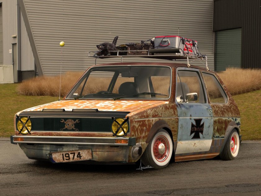 Рэт лук стиль