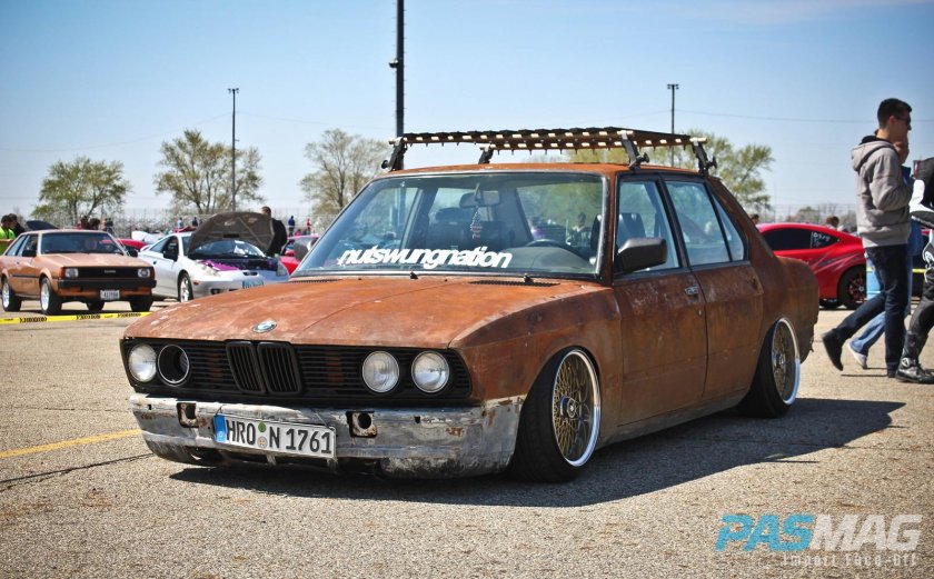 BMW e30 rat look