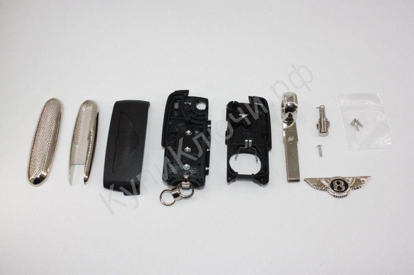 Корпус ключа Бентли Арнаж р 2004 года выпуска под две кнопки