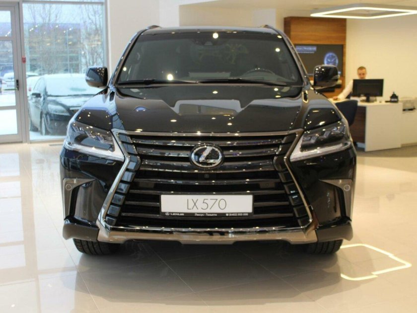 Lexus LX 570 Black Vision чёрный