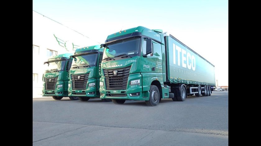 КАМАЗ 54901 ИТЕКО зелёный