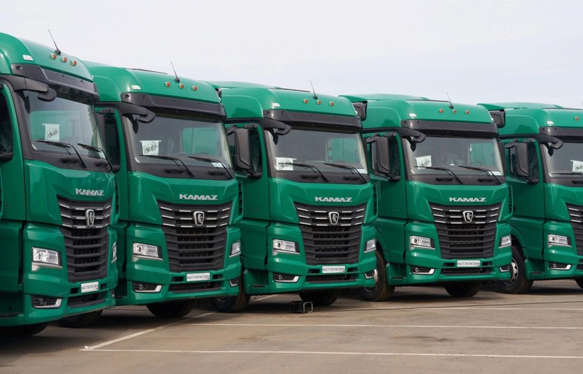 КАМАЗ 5490 ИТЕКО С контейнеровозом