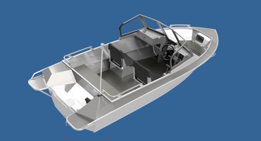 Лодка Вельбот 430