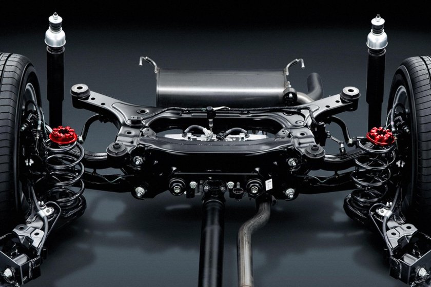 Nissan Juke задняя подвеска