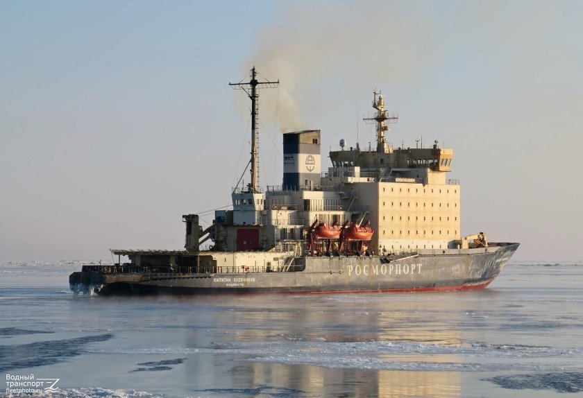 Ледокол Капитан Хлебников фото