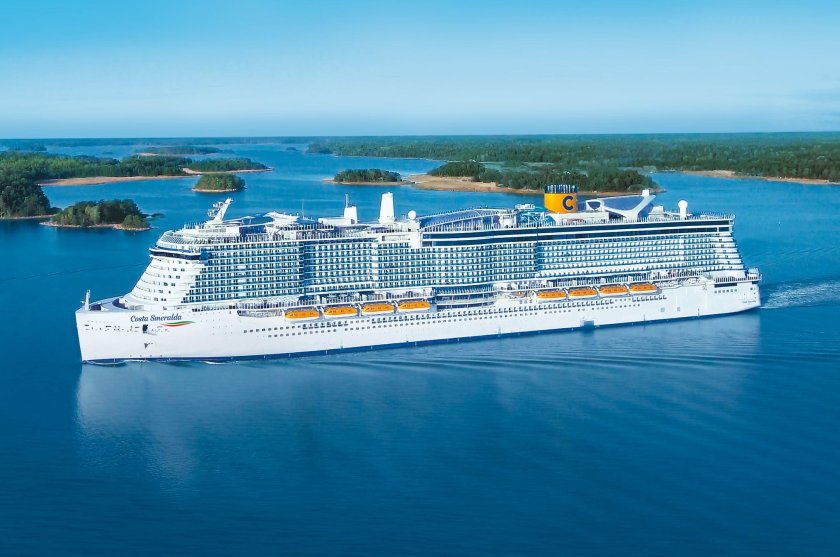 Costa deliziosa лайнер