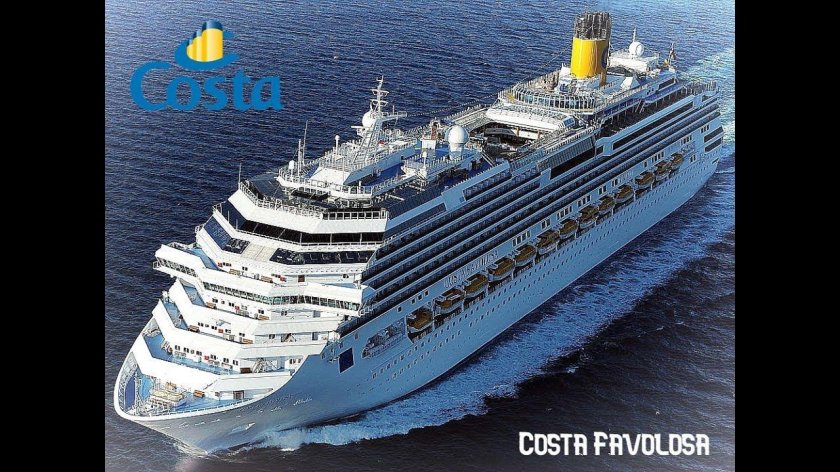 Costa favolosa лайнер