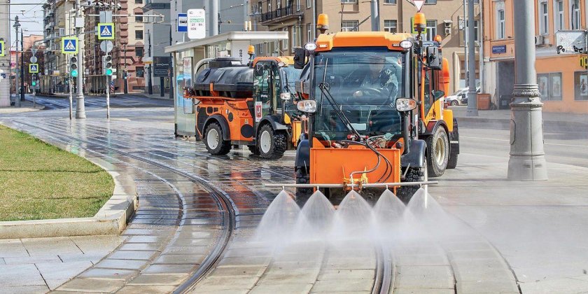 Машина для уборки улиц