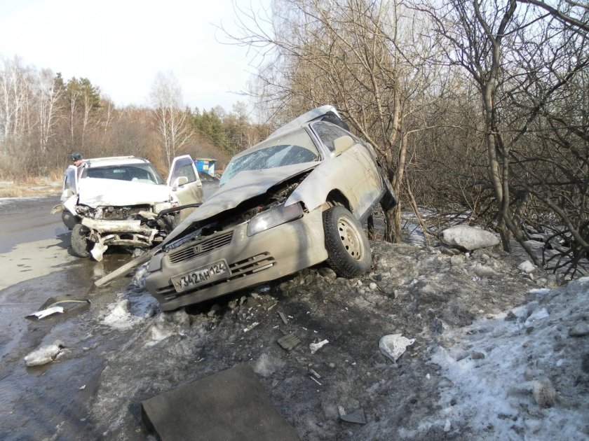 Хонда Домани. Разбитая