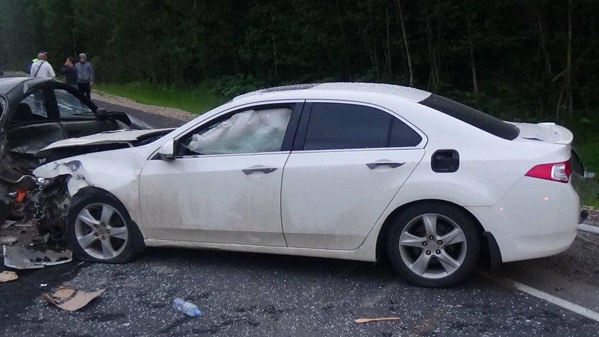 Honda Accord 8 авария