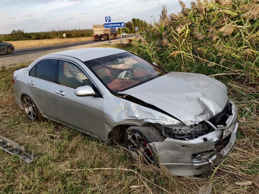 Honda Accord 8 авария