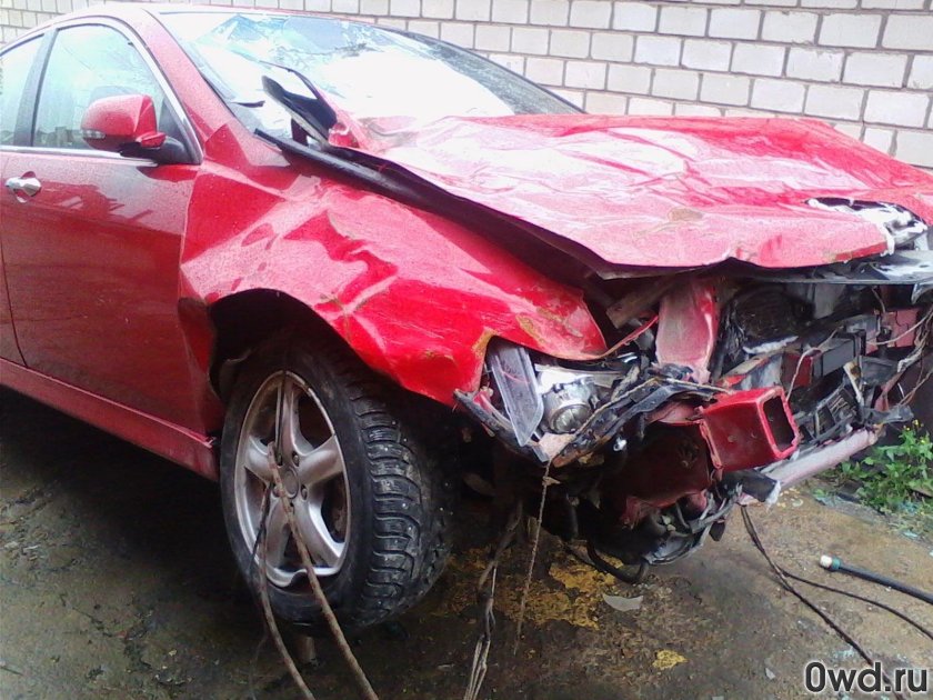 Разбитый Хонда Аккорд 7