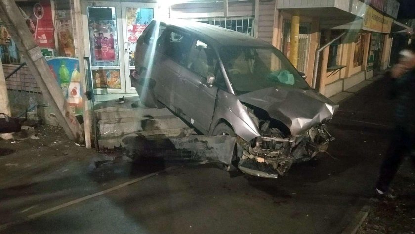 Хонда Одиссей после ДТП