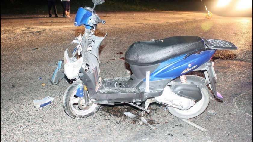 Ямаха мопед 50 разбитый