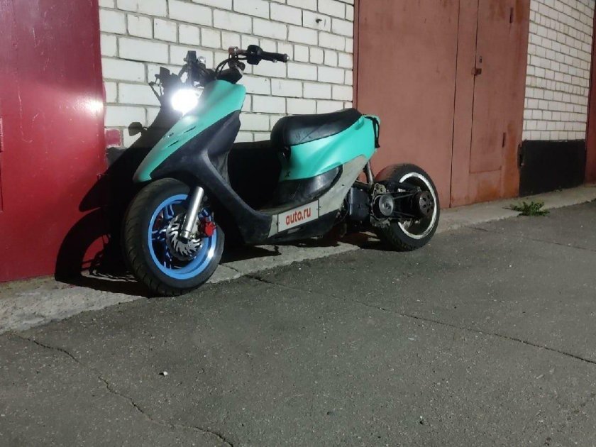 Honda Dio 35 зеленый