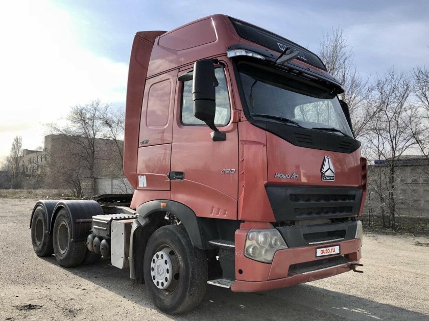 HOWO a7 тягач