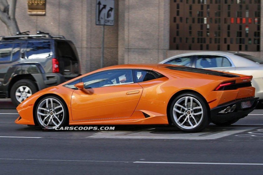 Lamborghini Huracan 2020 оранжевый