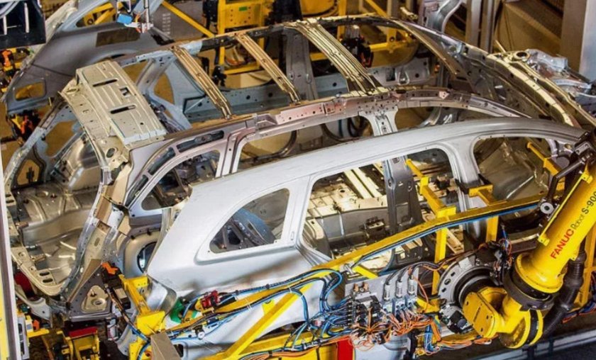 Сборка кузова автомобиля