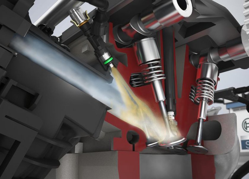 Форсунка прямого впрыска для двигателя r190