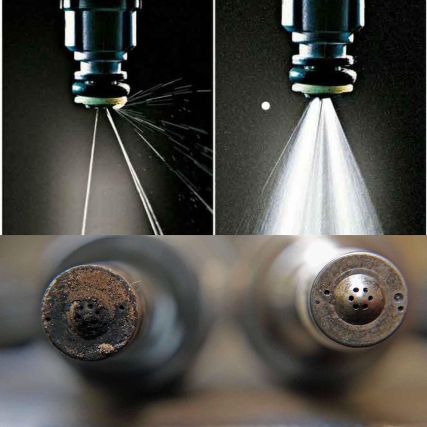 Промывка форсунок