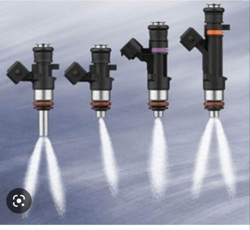 Факел форсунки инжектора