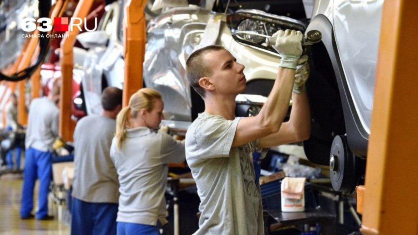 Рабочие АВТОВАЗА