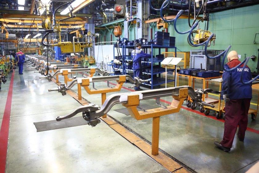 Сборочный цех КАМАЗ