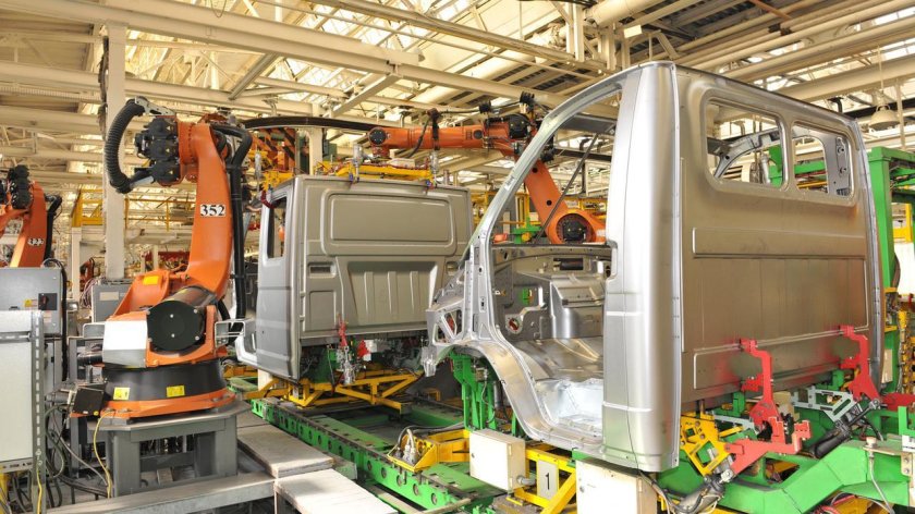 Горьковский автомобильный завод конвейер