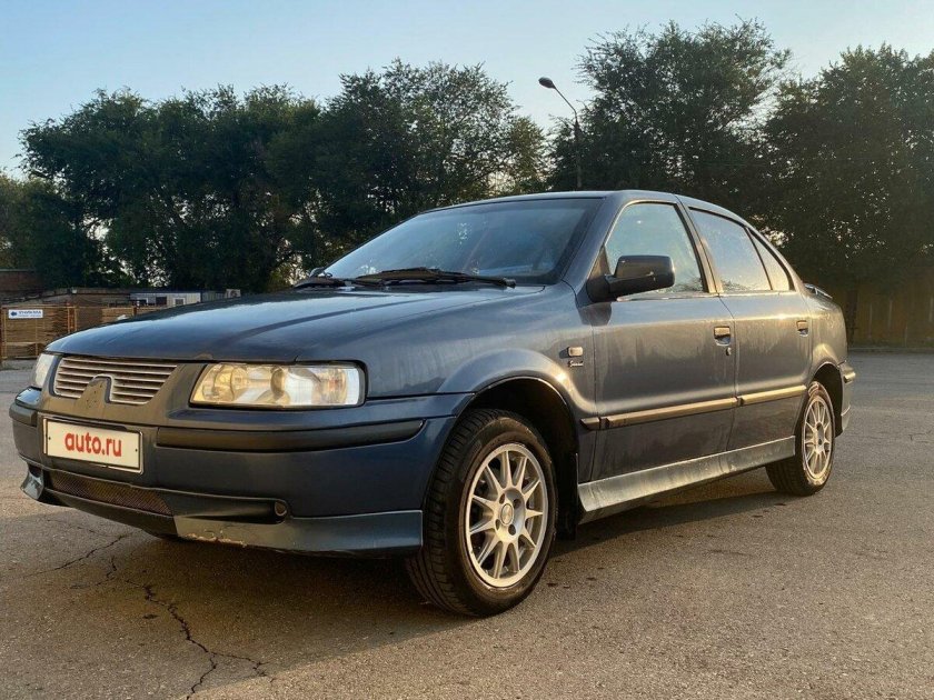 Iran Khodro Samand габариты