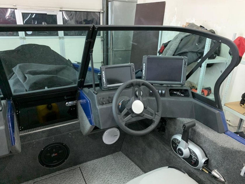 Тюнинг лодки Виндбот 46