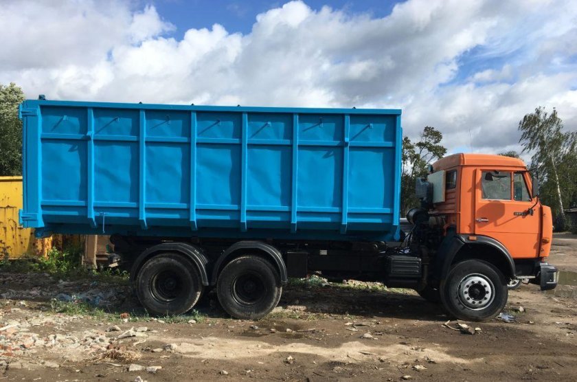 Пухто КАМАЗ 27 м3