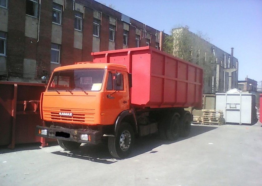 КАМАЗ 65115 пухтовоз