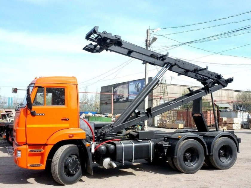 Тросовый мультилифт КАМАЗ