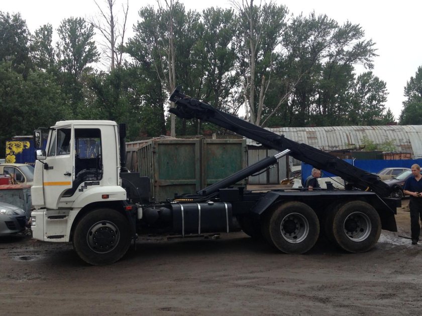 КАМАЗ МСК-16 пухтовоз