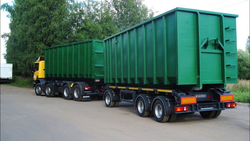 Мусоровоз мультилифт Скания 8х4