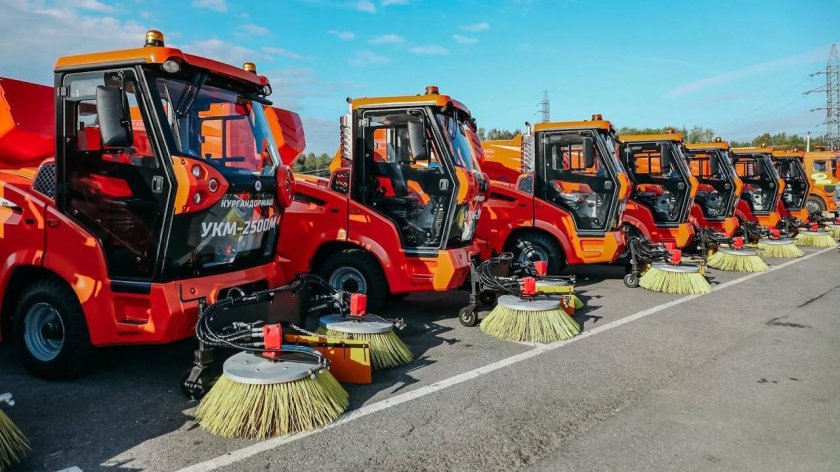 Смотр коммунальной техники