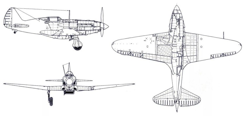 Миг-3 истребитель
