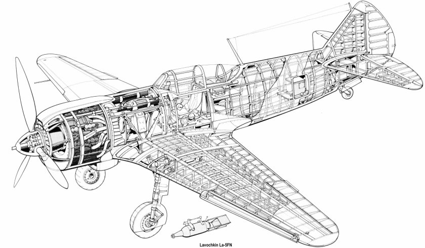 Ла-5фн чертежи