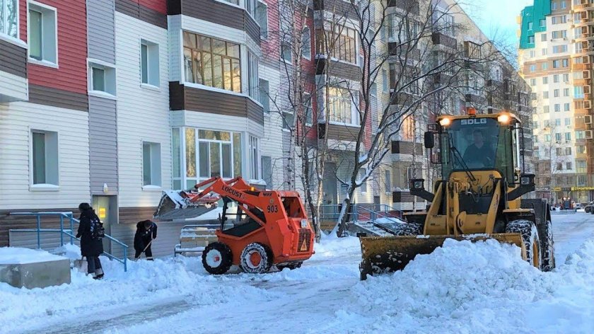 Уборка снега