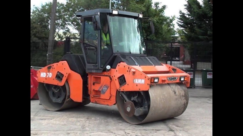 Каток Hamm HD 70