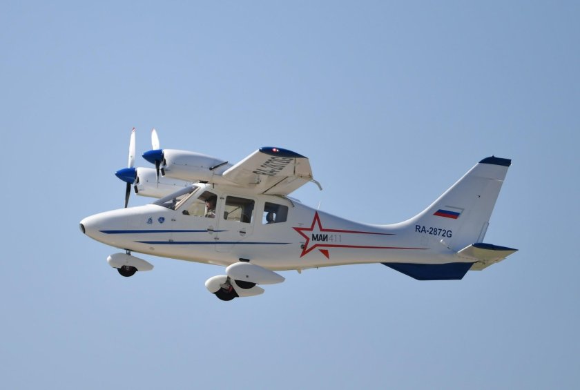 Легкомоторный самолет МАИ-411