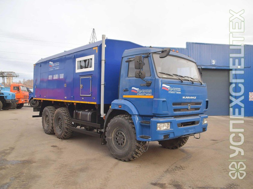 КАМАЗ-43118 ППУА 1600/100