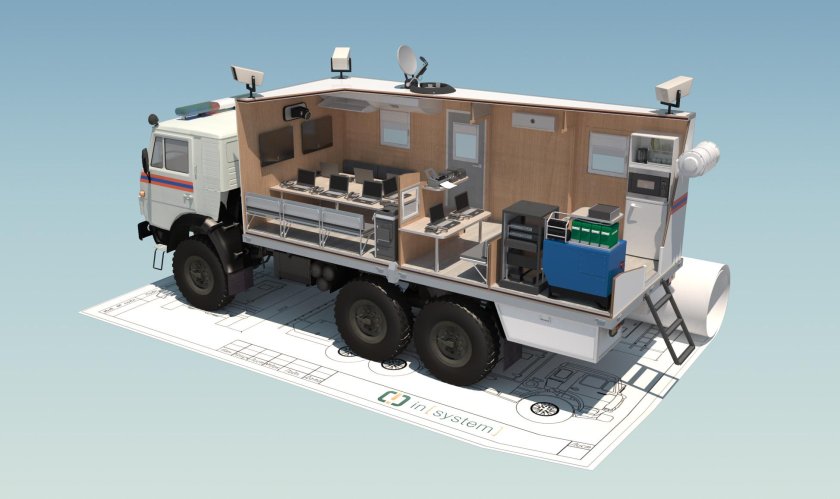 КАМАЗ ППУ МЧС