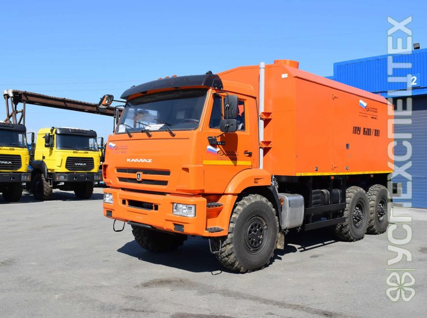 КАМАЗ-43118 ППУА 1600/100