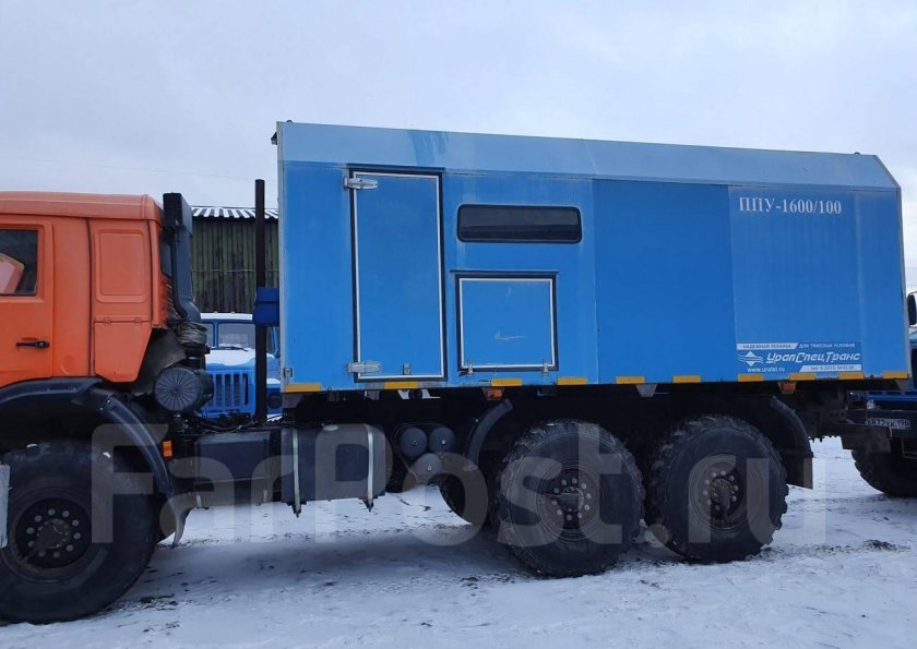 КАМАЗ 43118 со спальником