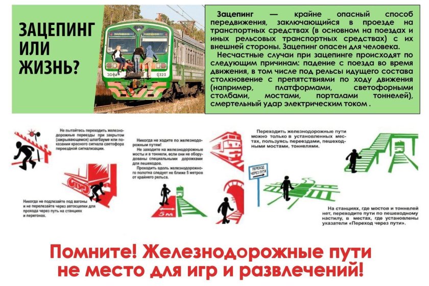 Зацепинг плакат